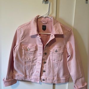 GAP Pink Jean Jacket NWT